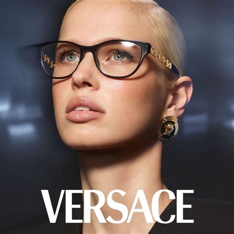 versace marble glasses|clear versace glasses on face.